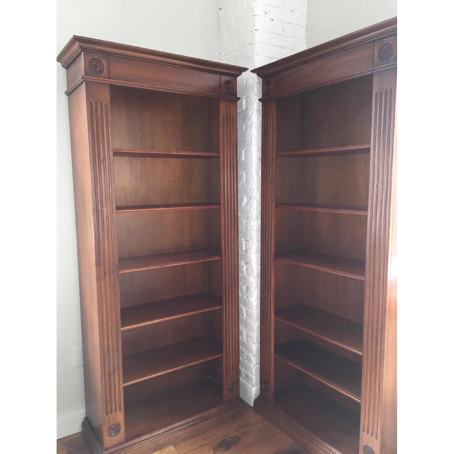 Ballard Design Tuscan Large Bookcases 2 Available AptDeco