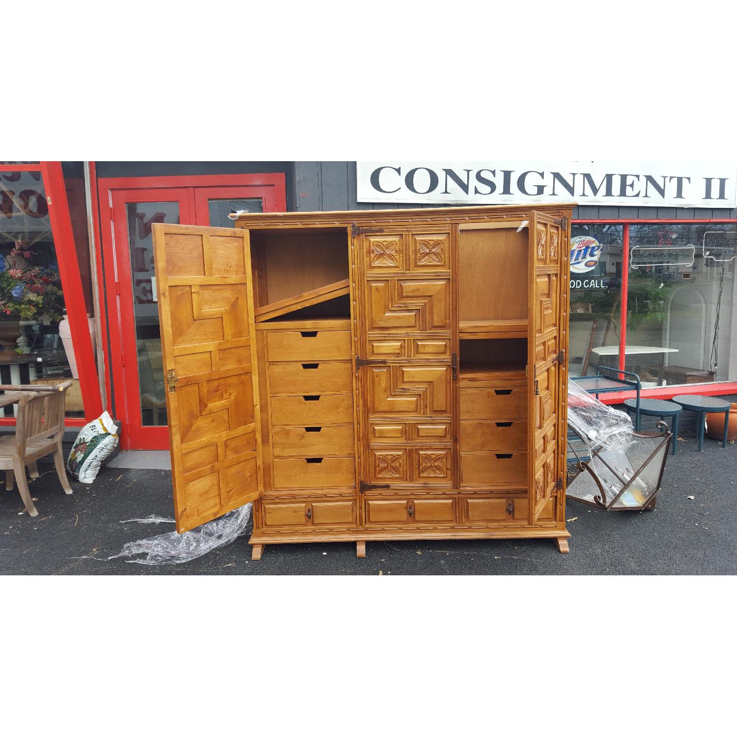 Wood Wardrobe - image-3