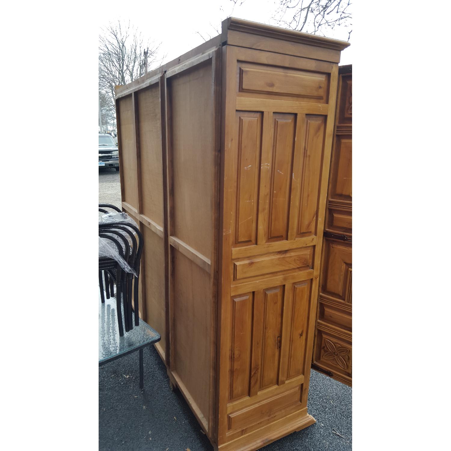 Wood Wardrobe - image-5