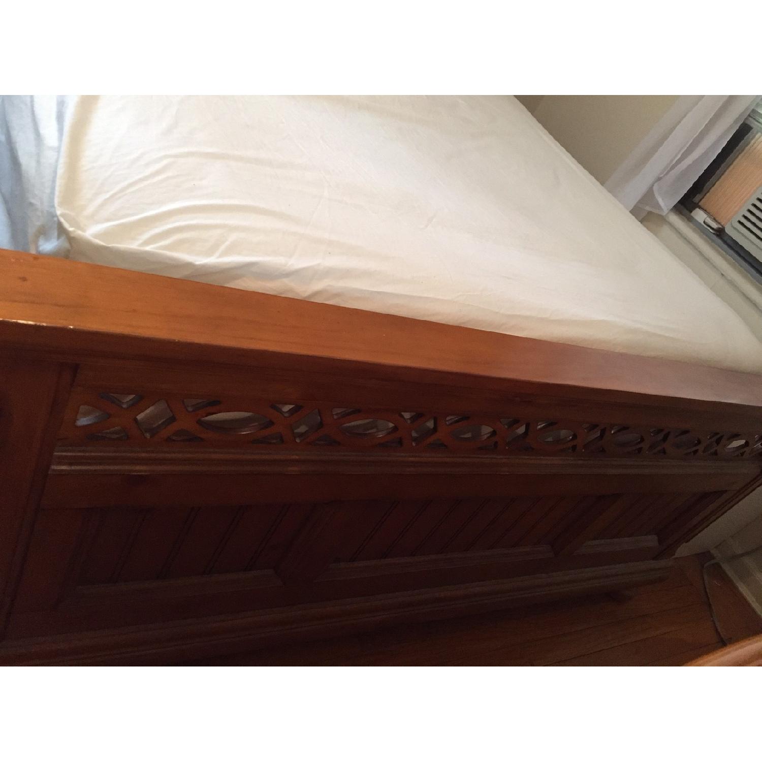 Raymour & Flanigan Queen Size Bed Frame - image-4