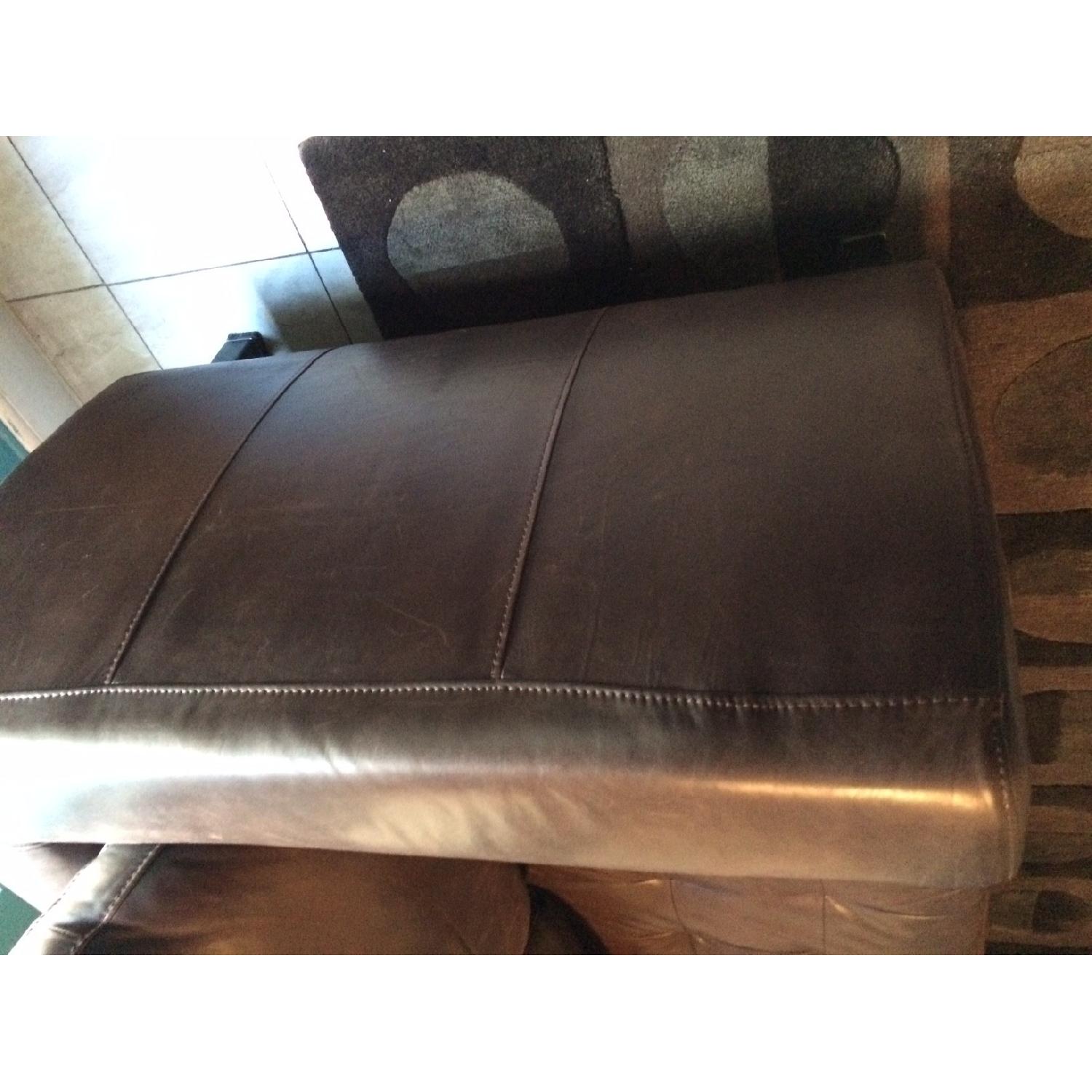 Vintage Italian Leather Couch - image-2