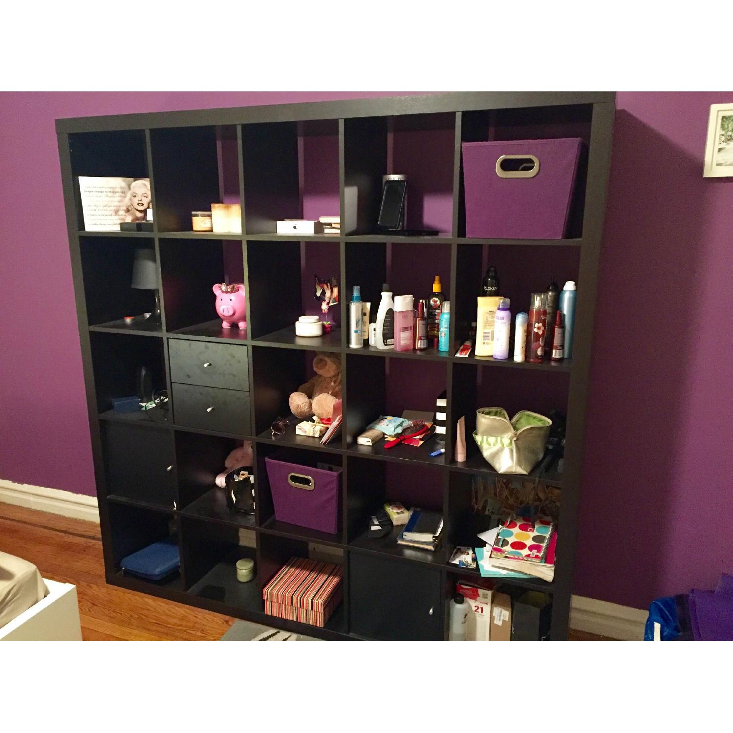 Ikea Kallax Cube Shelving Unit w/ Drawers AptDeco