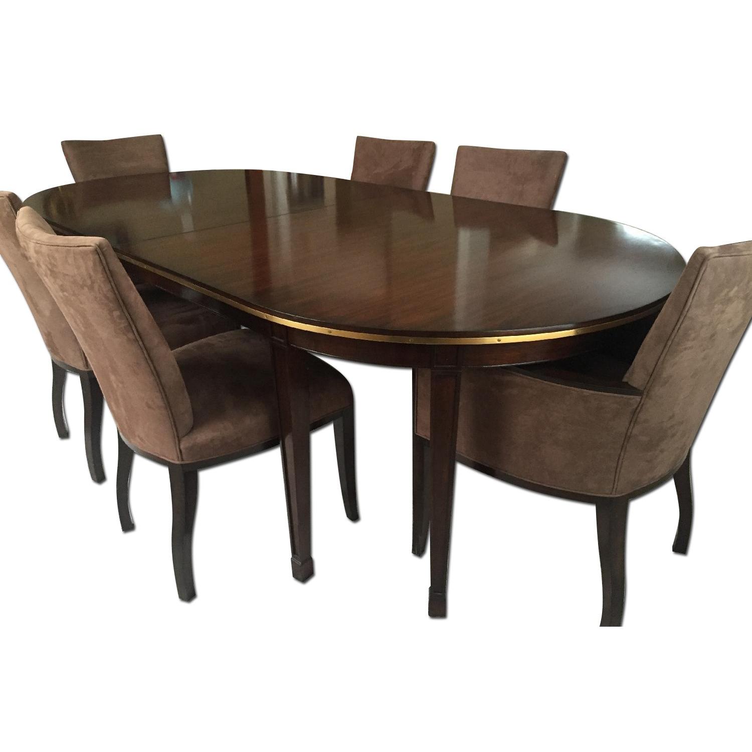 Ralph Lauren 10 Piece Extendable Formal Dining Room Set - image-0