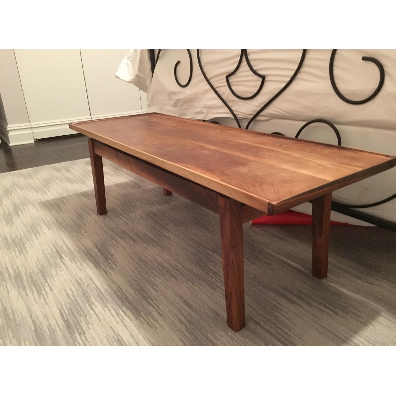 Mid-Century Modern Floating Top Coffee Table - image-3
