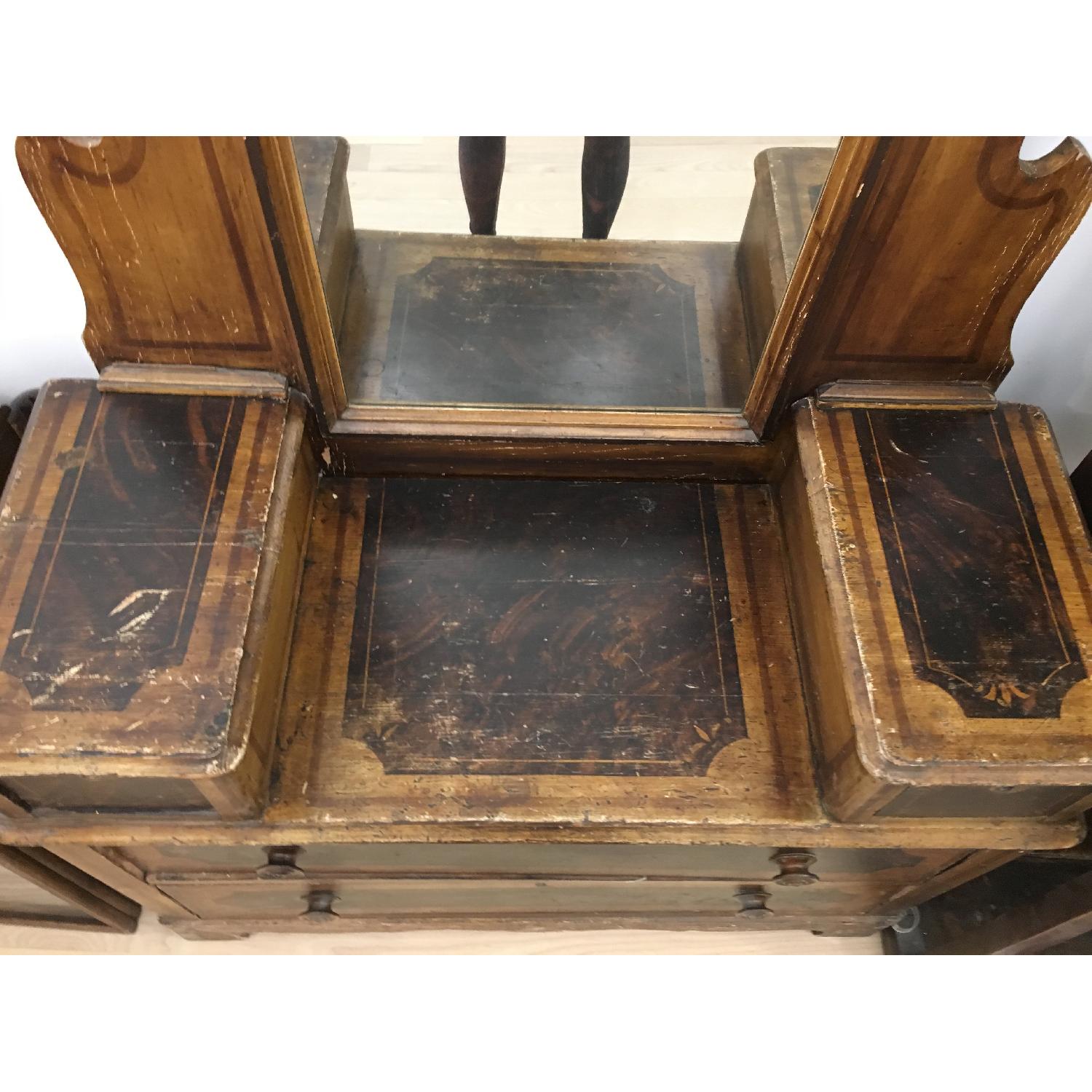 Antique Austrian Victorian 19th Century Vanity - image-5