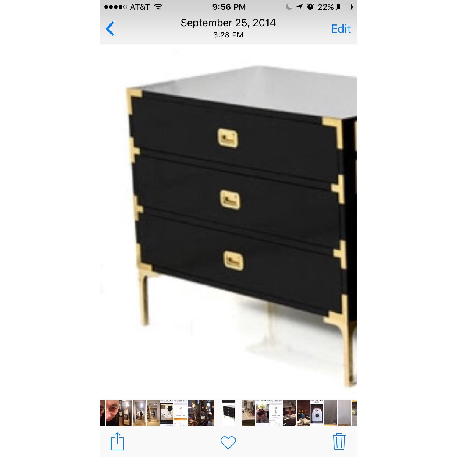 Mod Shop Jet Black Nightstands - Pair - image-5