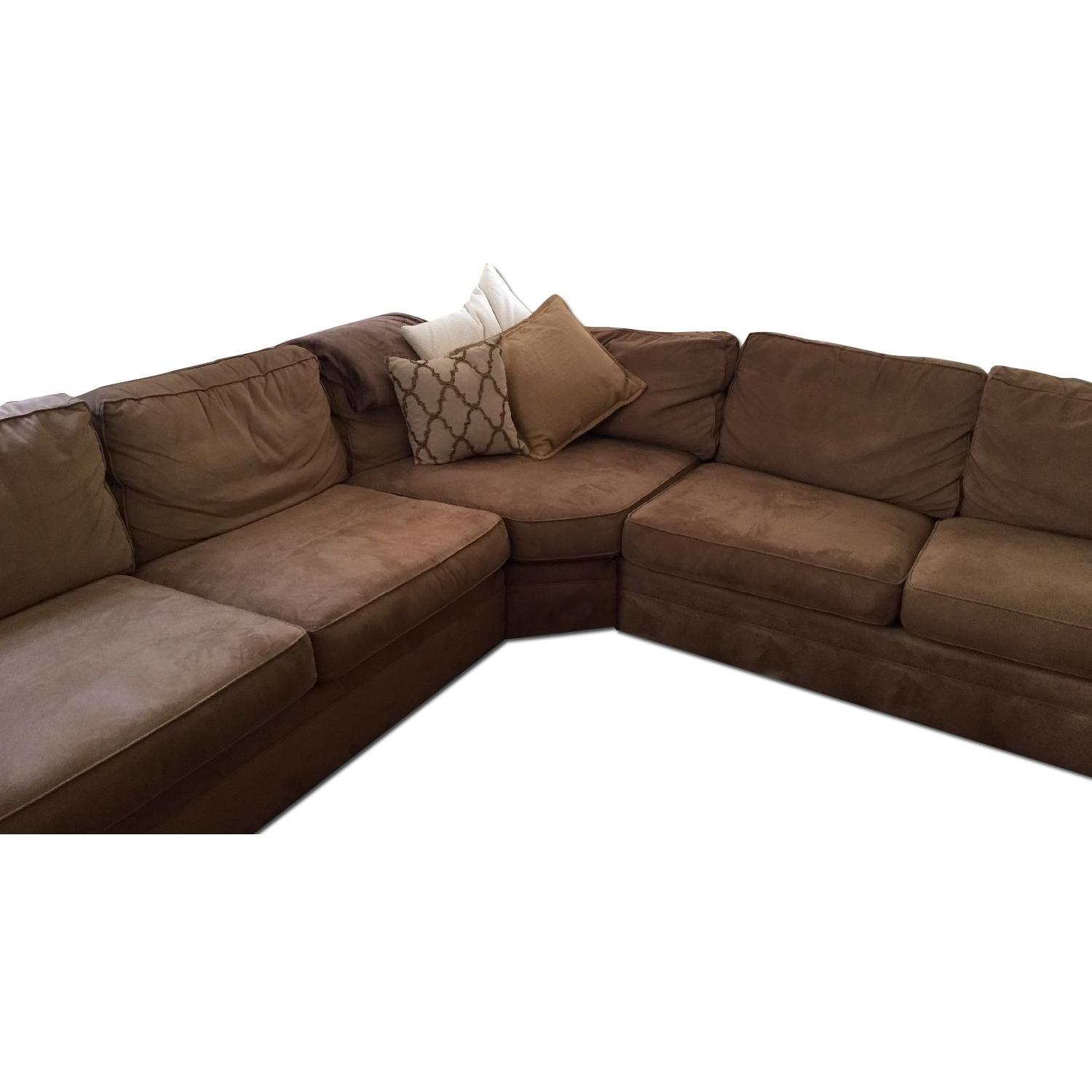 Pottery Barn Pearce Sectional Sleeper Sofa AptDeco