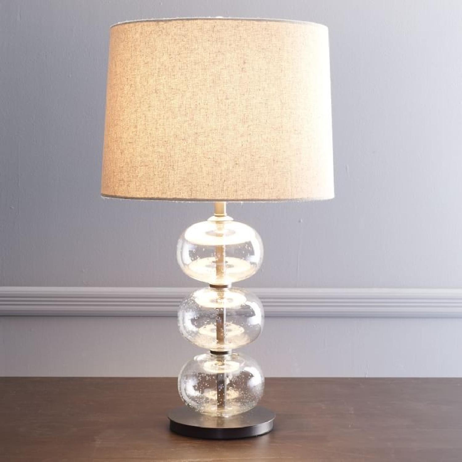 West Elm Abacus Clear Table Lamp - 2 Available - image-1