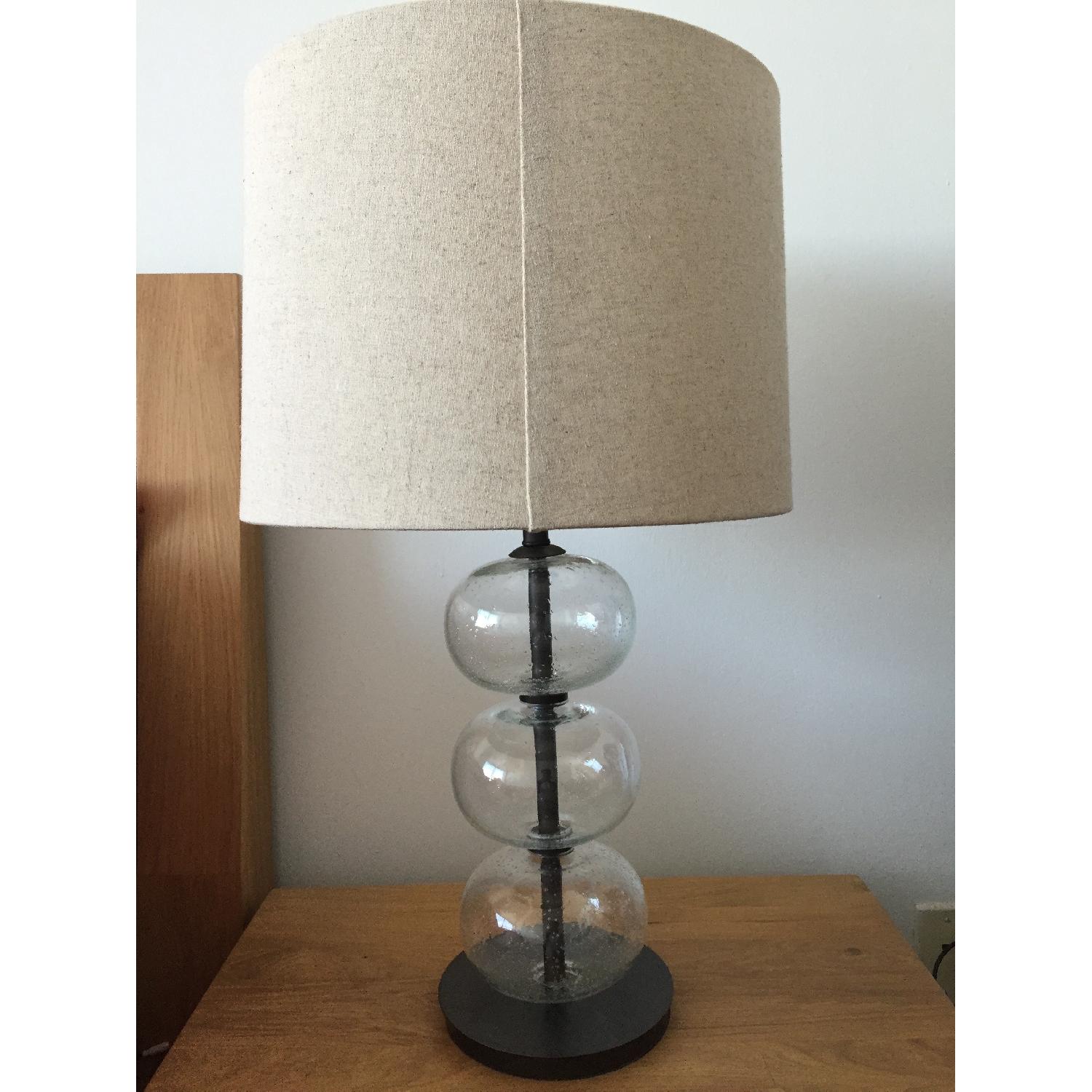 West Elm Abacus Clear Table Lamp - 2 Available - image-3