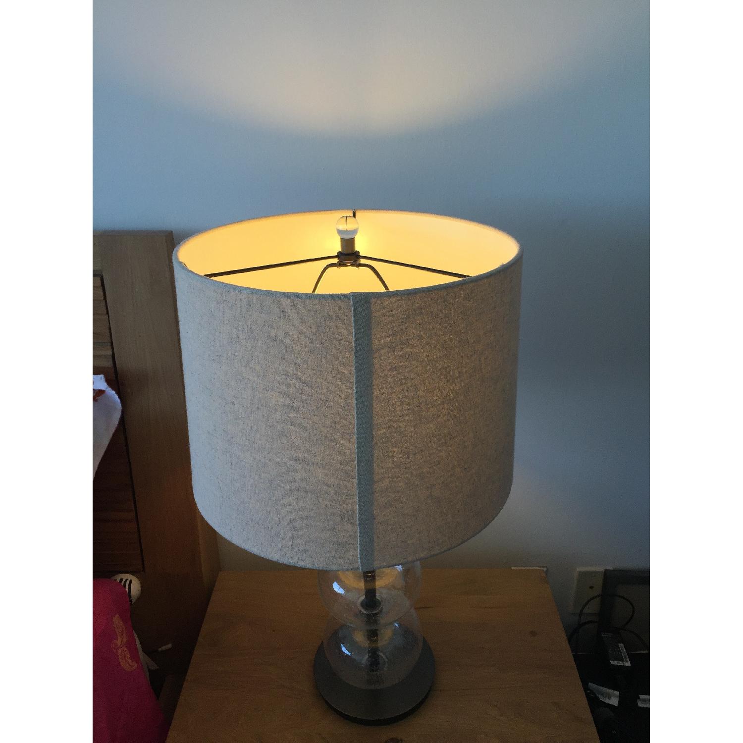 West Elm Abacus Clear Table Lamp - 2 Available - image-5
