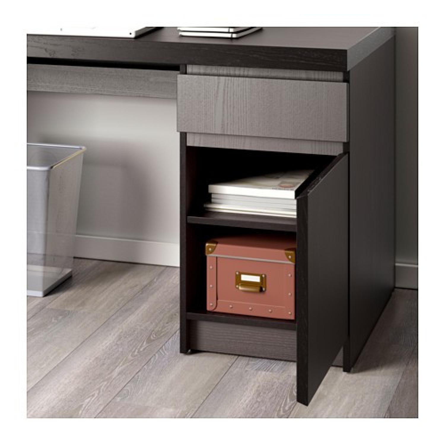 Ikea Malm Desk in Black-Brown - image-5