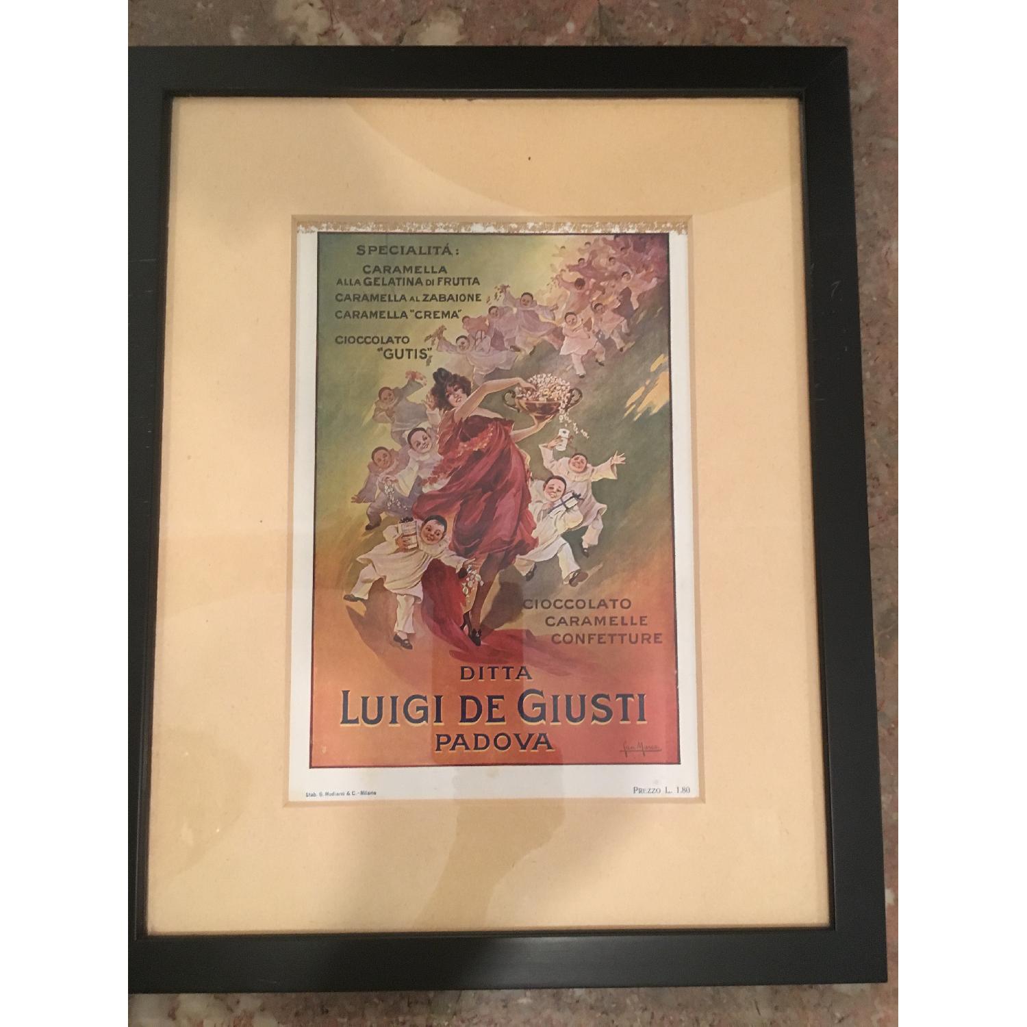 Vintage Italian Food Advertisement Prints - Set of 3 - image-4