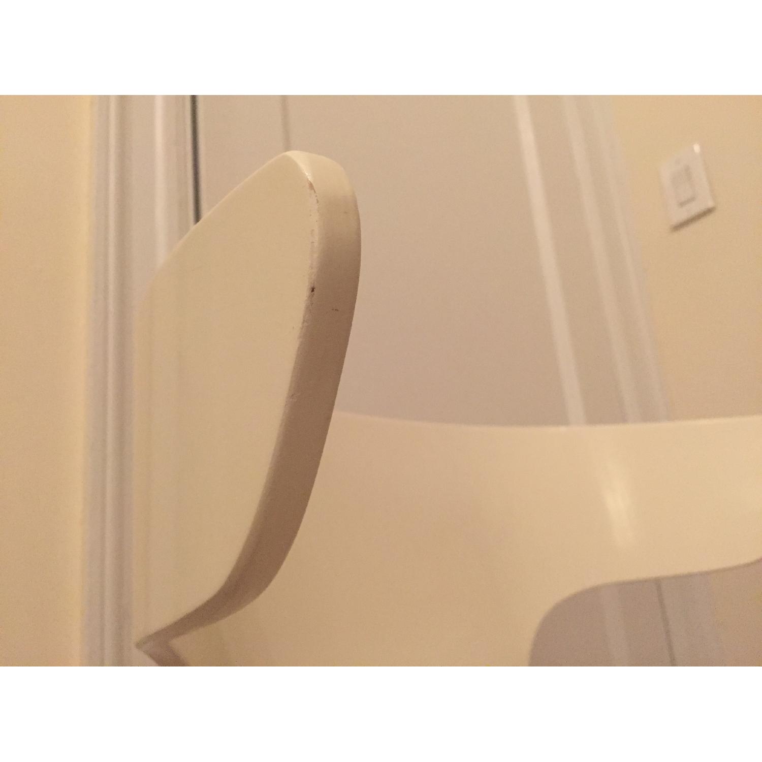 West Elm Wrap Desk Chair in White - image-6