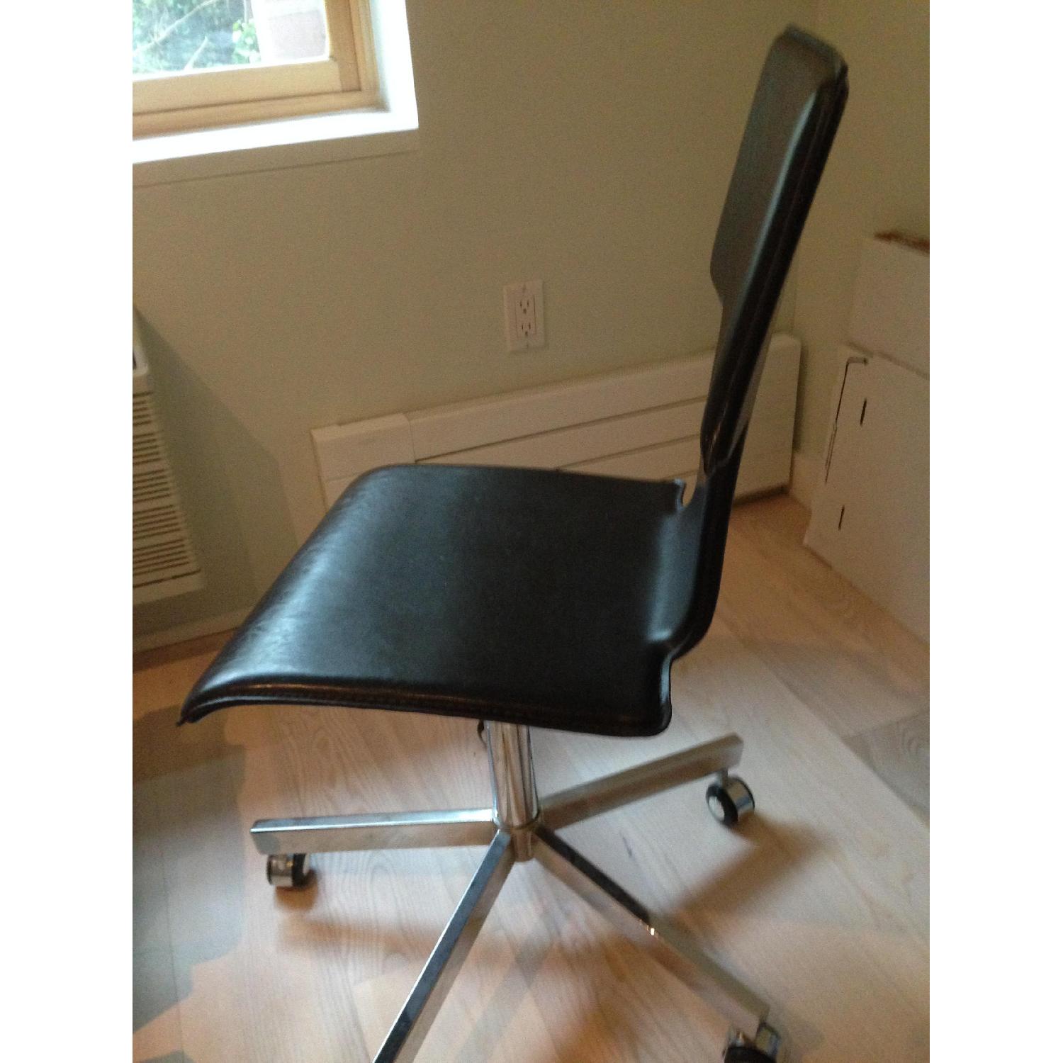 West Elm Leather T-Chair - image-2