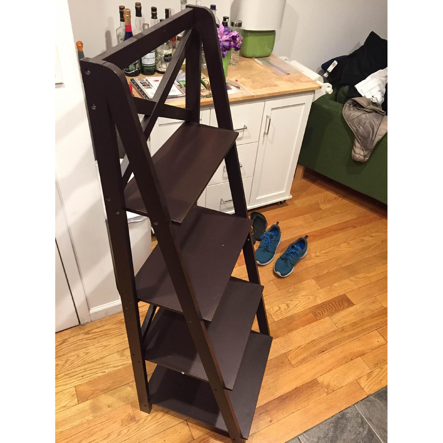 4 Tier A-Frame Bookshelf - image-2