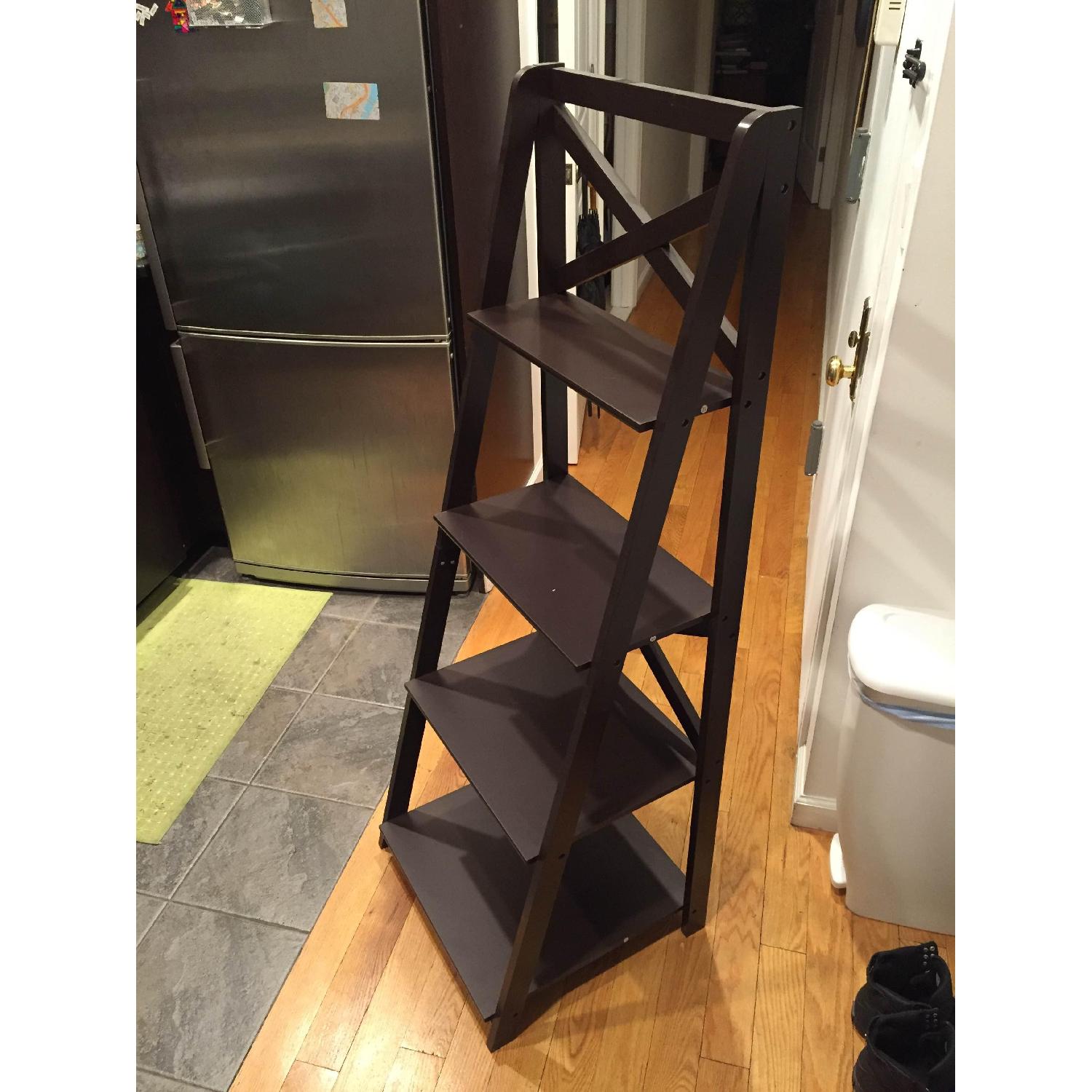 4 Tier A-Frame Bookshelf - image-3