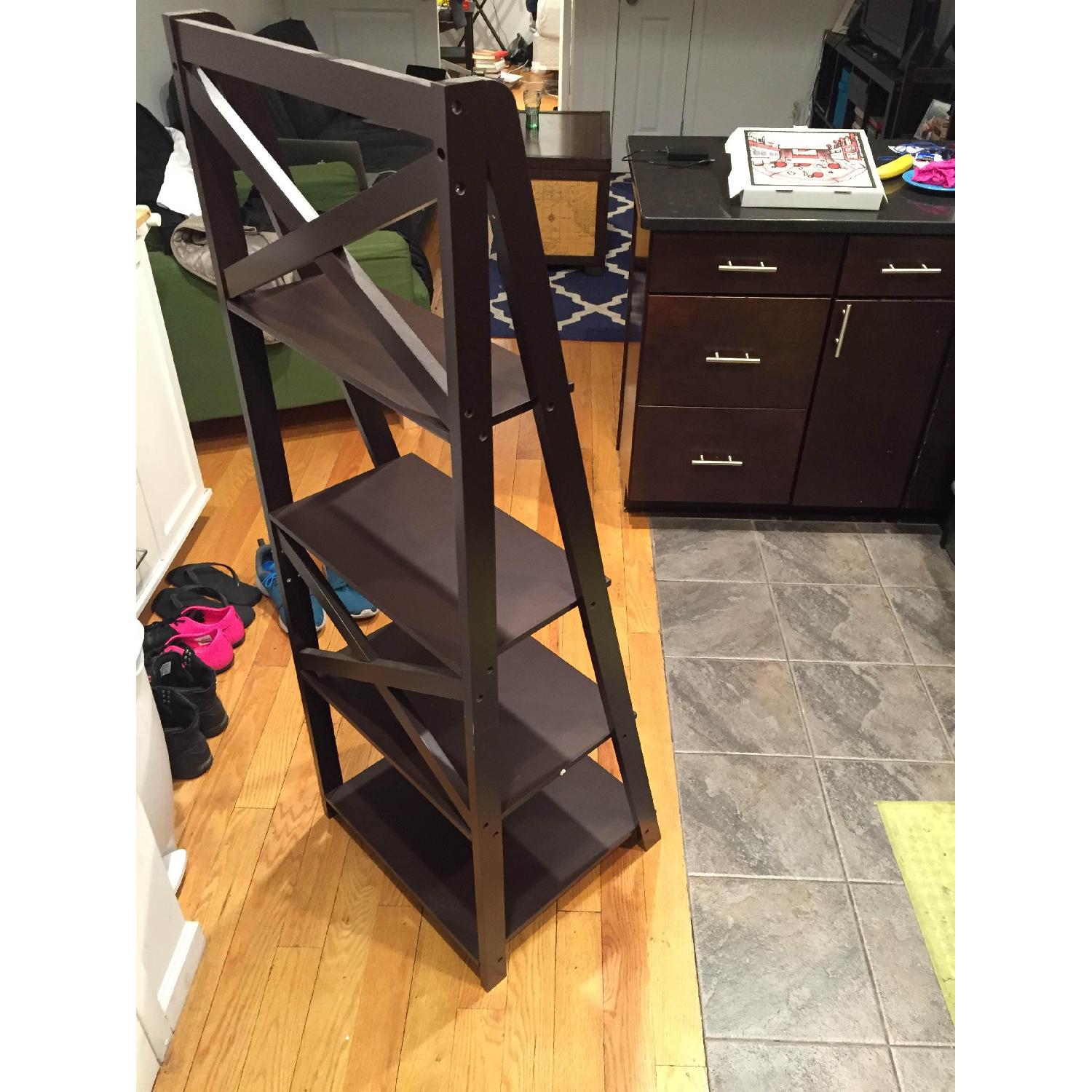 4 Tier A-Frame Bookshelf - image-4