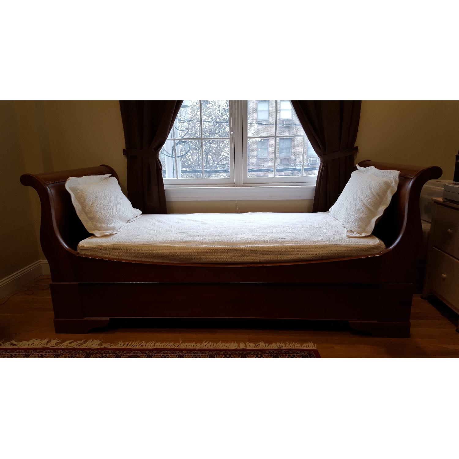 Restoration Hardware Sleigh Daybed w/ Trundle - image-6