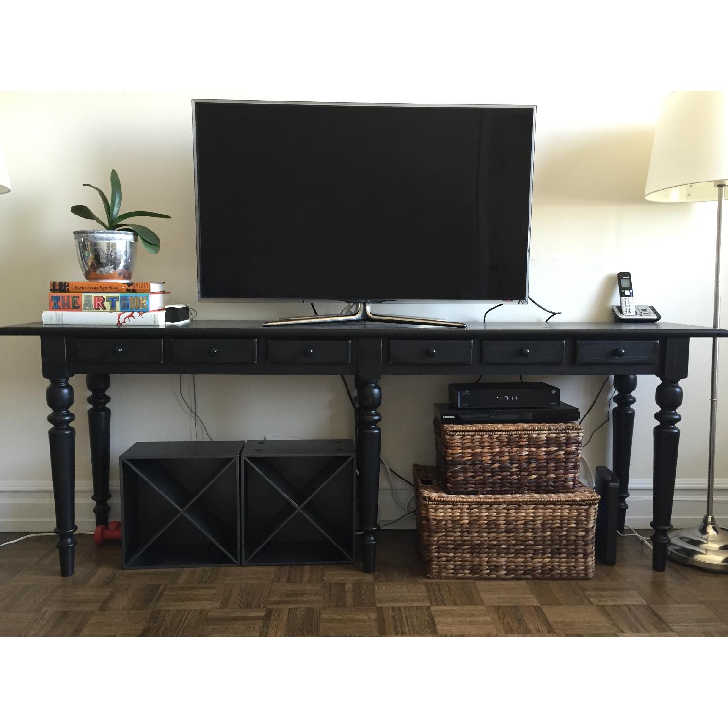 Pottery Barn Tivoli Long Console Table AptDeco