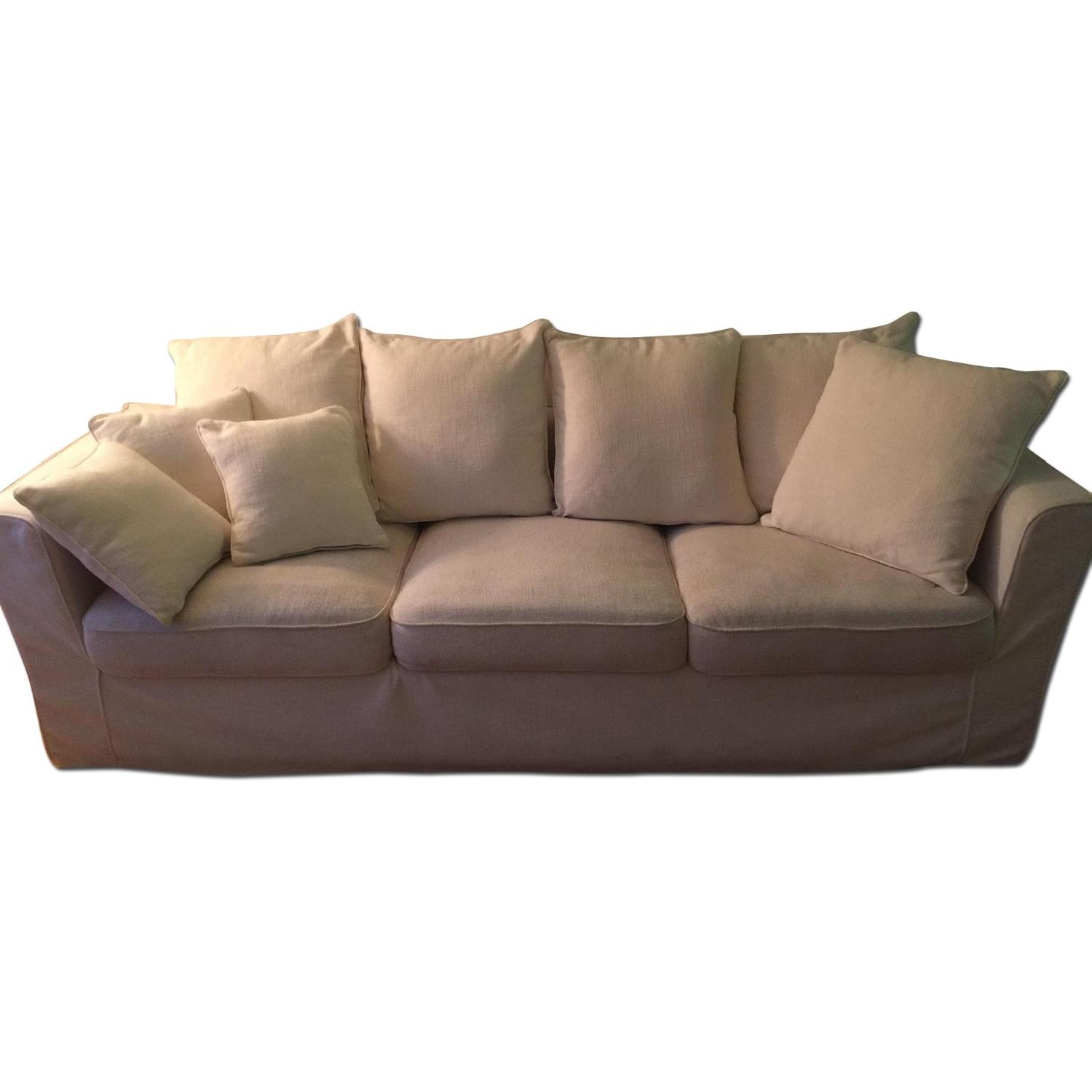 Jennifer Convertibles White Sofa Bed AptDeco