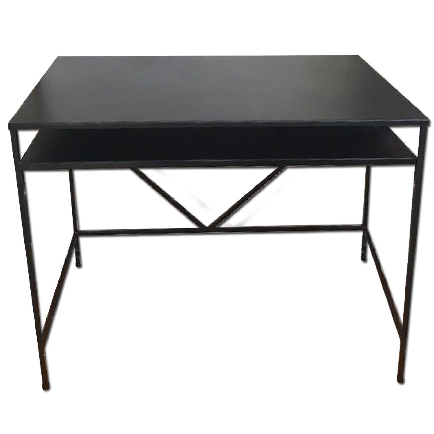 Room & Board Slim Desk in Graphite AptDeco