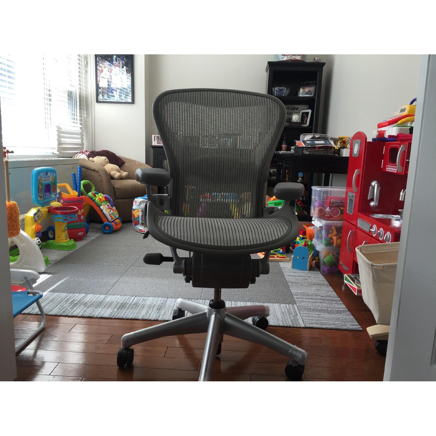 Herman Miller Rolling Desk Chair - image-5