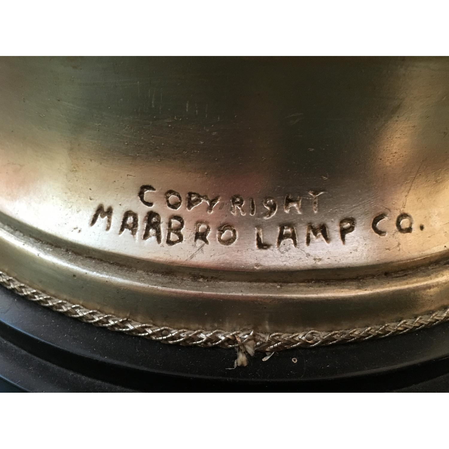 Marbro Lamp Co. Circa 1950's Boy w/ Jug Table Lamp AptDeco