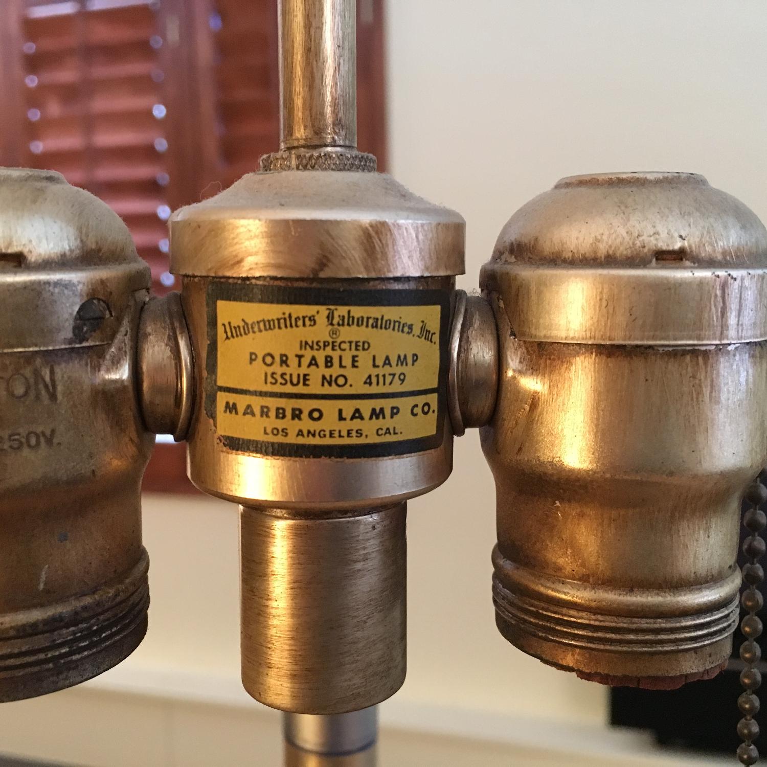 Marbro Lamp Co. Circa 1950's Boy w/ Jug Table Lamp - image-3