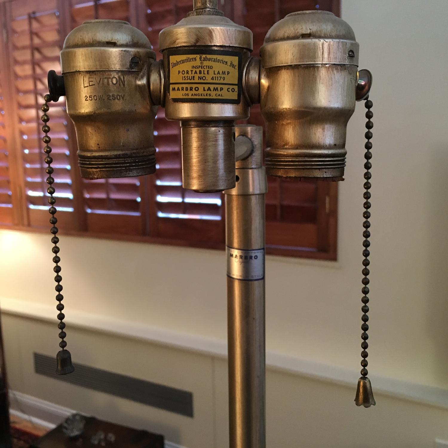 Marbro Lamp Co. Circa 1950's Boy w/ Jug Table Lamp - image-8