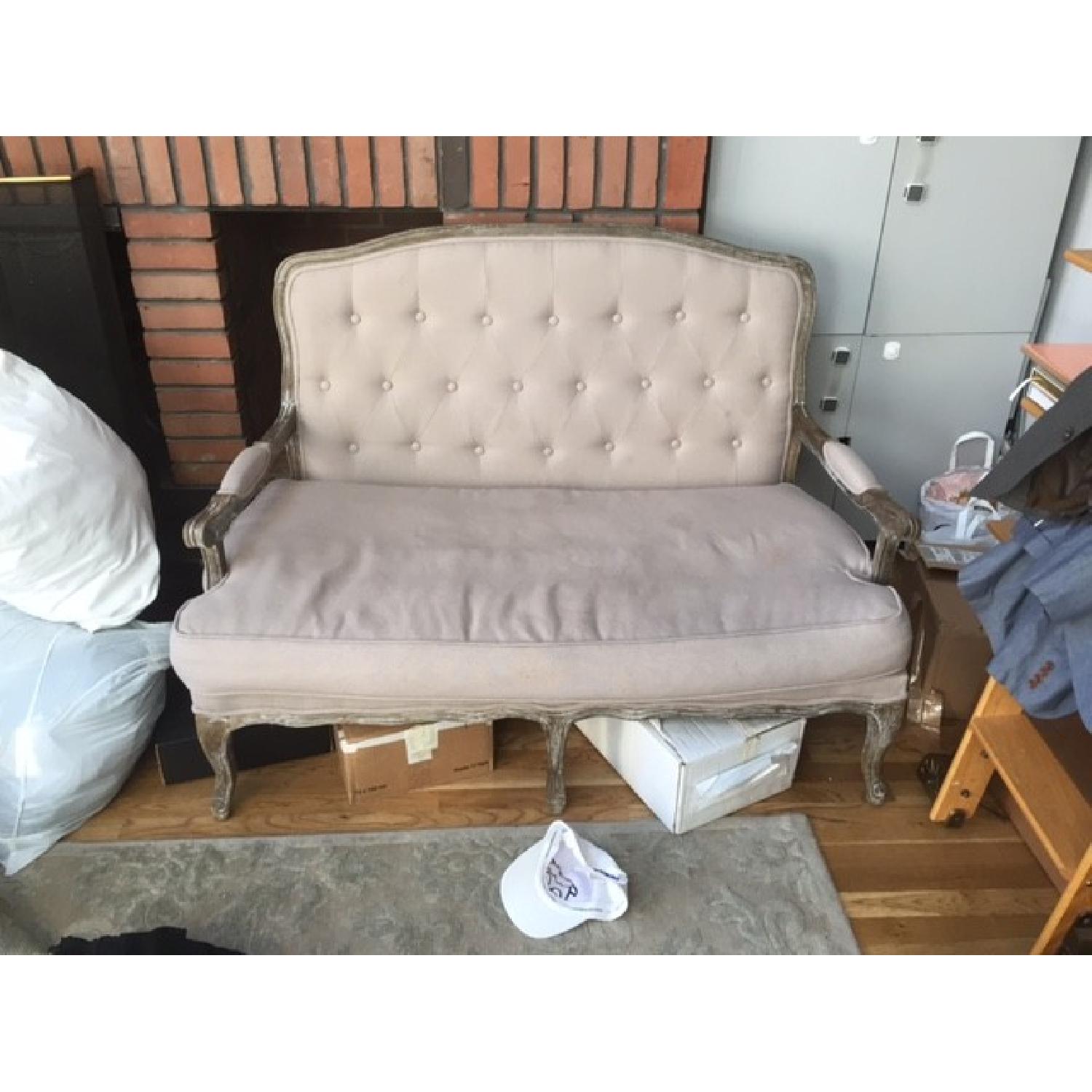 One King's Lane Shabby Chic Couch - image-1