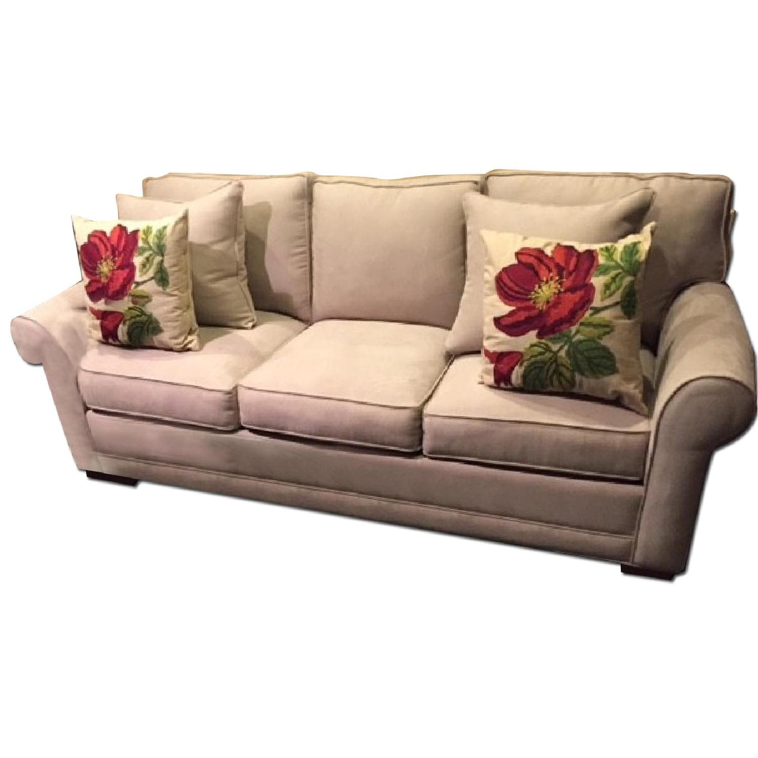 その他 CabCallawayACMEFurnitureDELMAR SOFA3P Lazzara Calla 81 in. W Brown Microfiber Manual Double