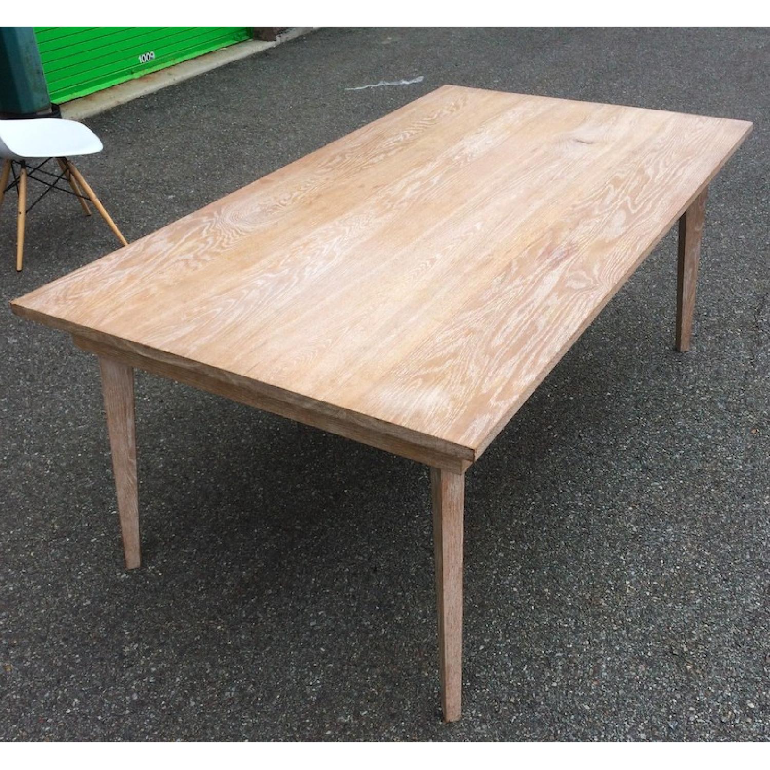 Oak Dining Table - AptDeco