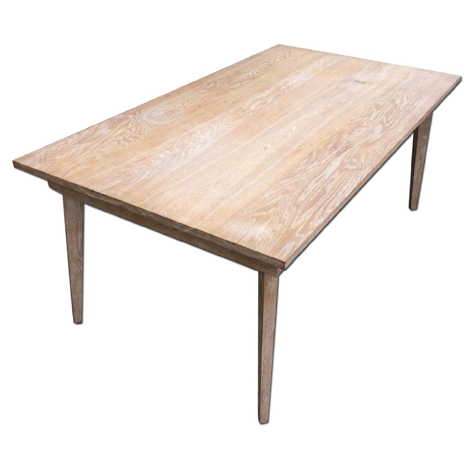 Oak Dining Table - AptDeco