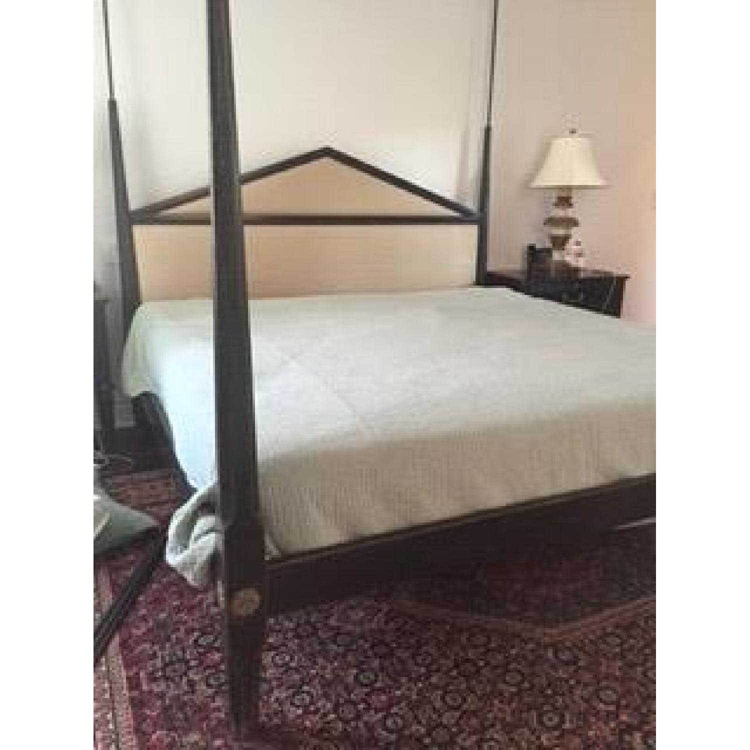 Upholstered 4 Poster Bed - image-3