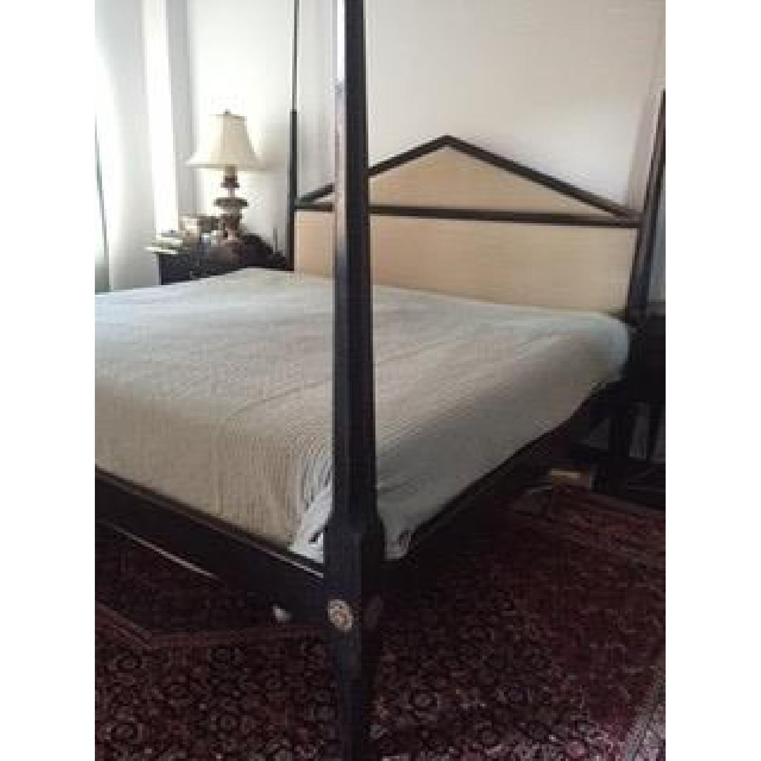 Upholstered 4 Poster Bed - image-4