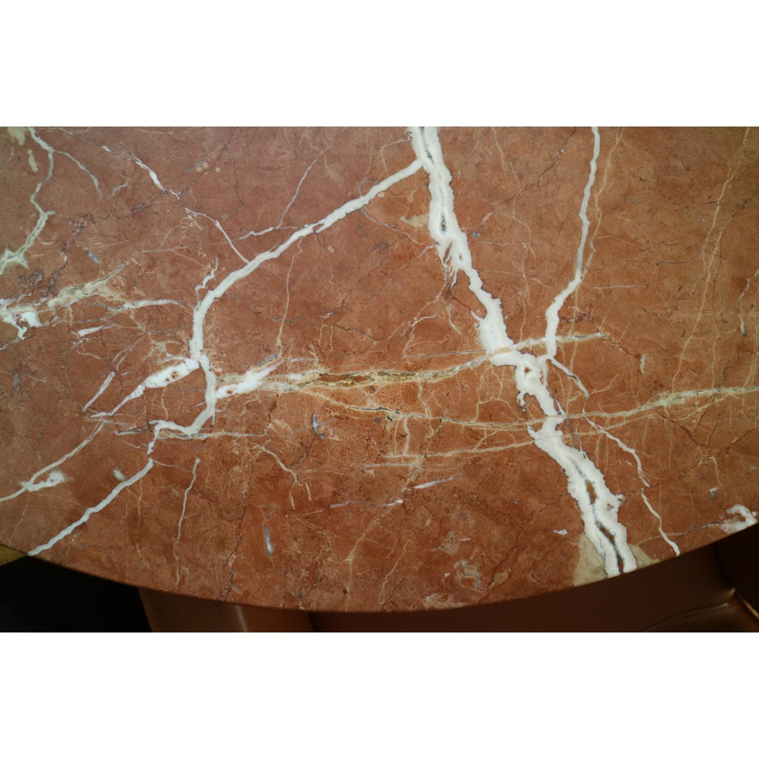 Modern French Marble-Topped Table - image-3