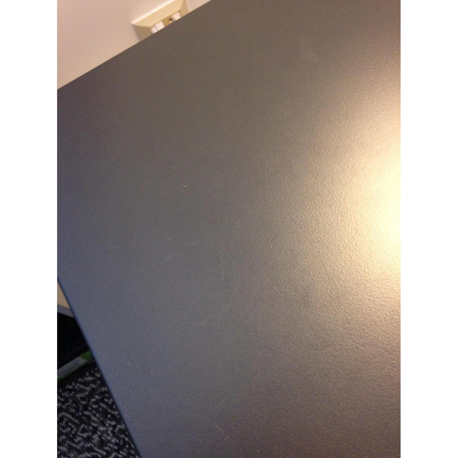 CB2 Black Metal Desk - image-5