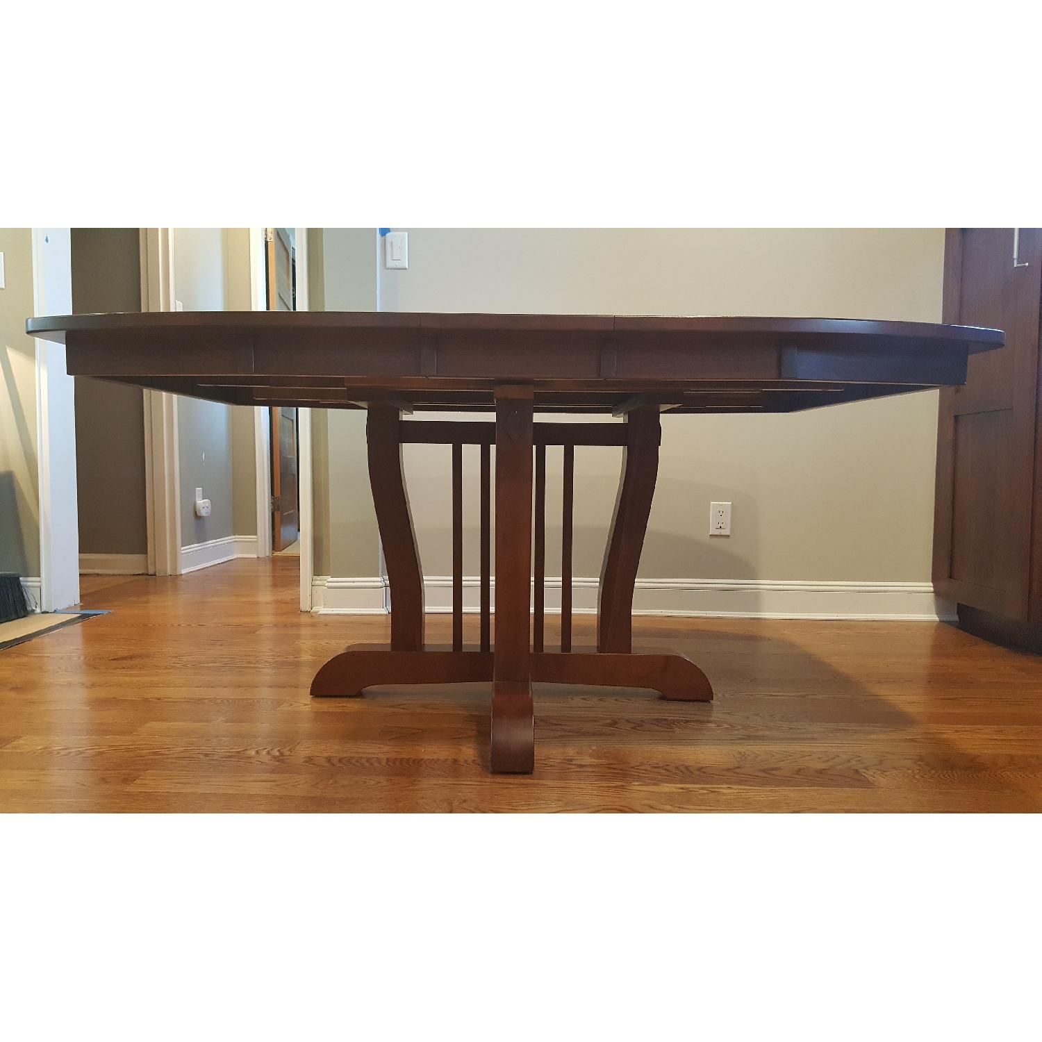 Custom Amish-Built Extendable Table - image-2