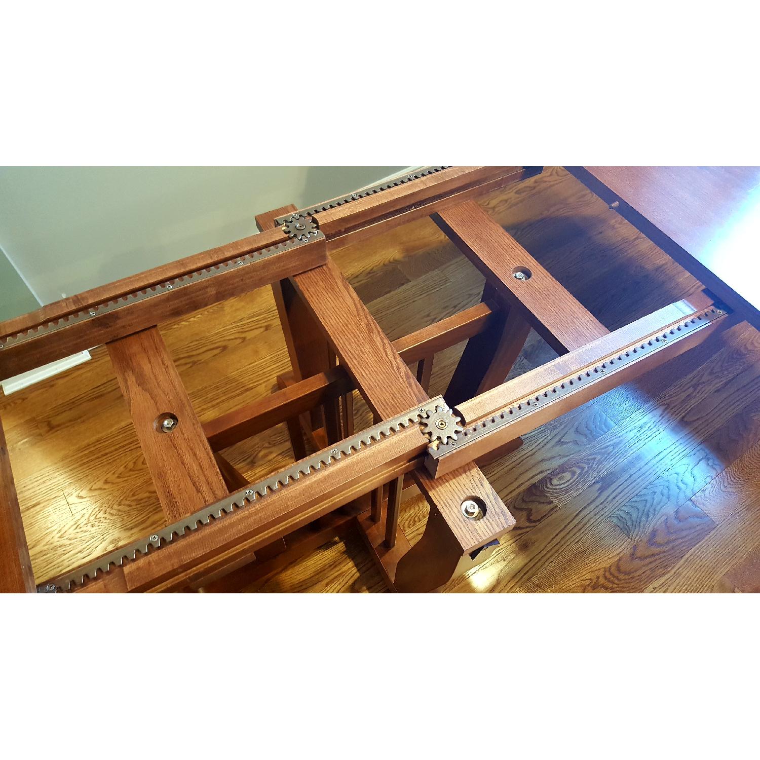 Custom Amish-Built Extendable Table - image-3