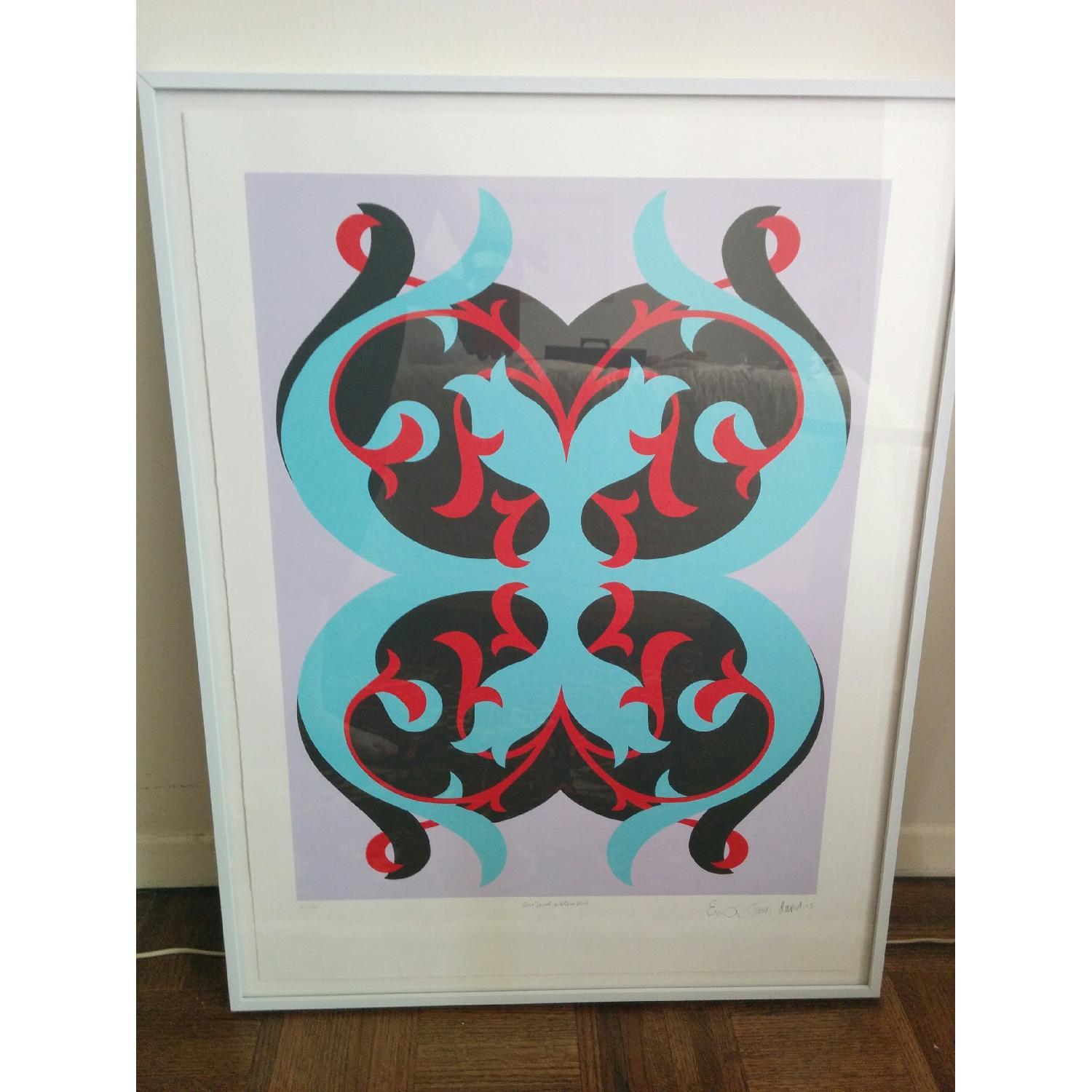 Eva Zeisel KleinReid Signed Limited Screen Print - Magic Language 2 - image-1