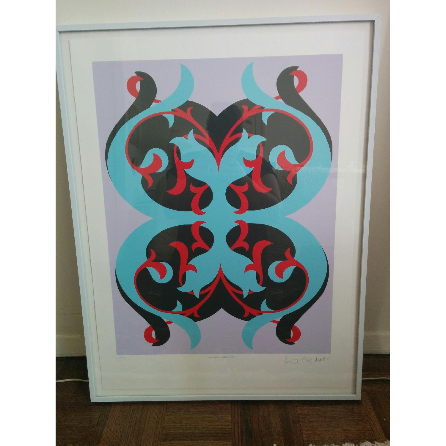 Eva Zeisel KleinReid Signed Limited Screen Print - Magic Language 2 - image-7