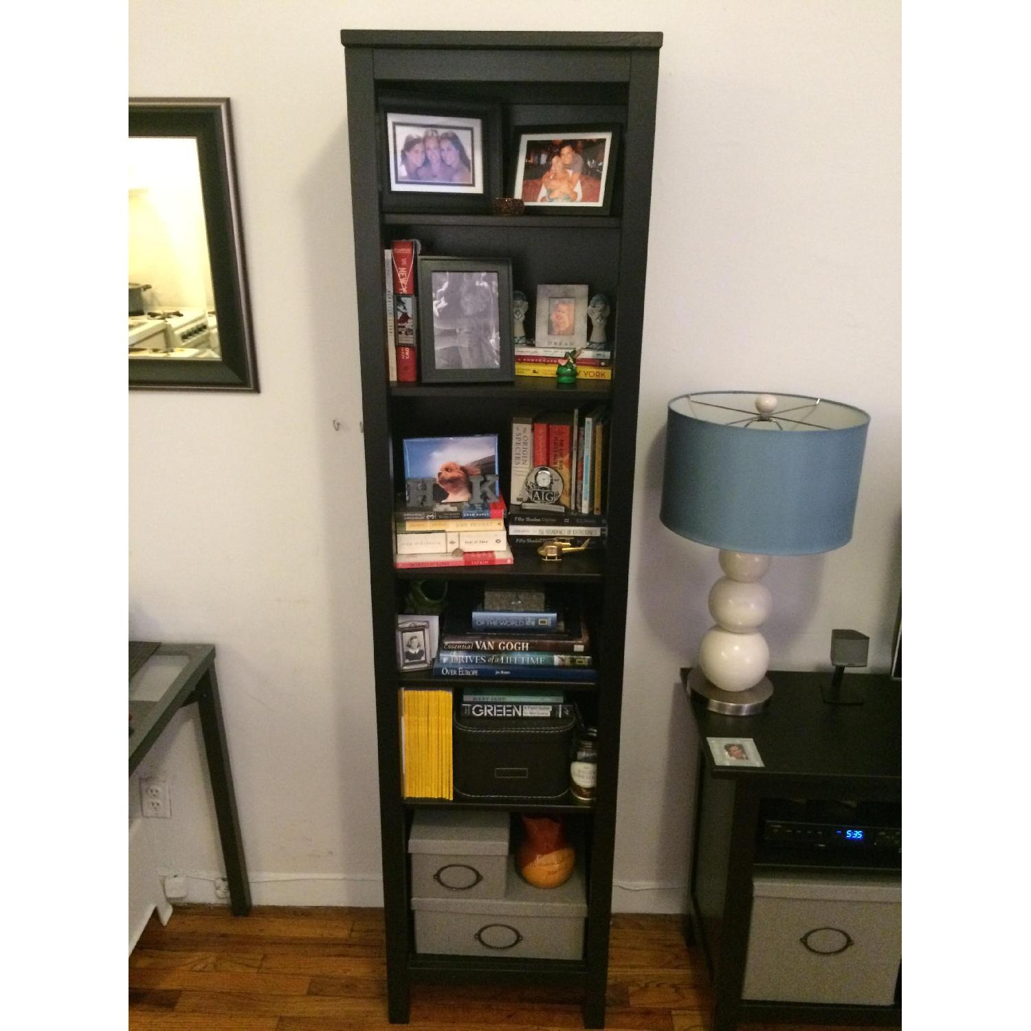 Entertainment/TV Stand w/ 2 Book Shelves - image-2