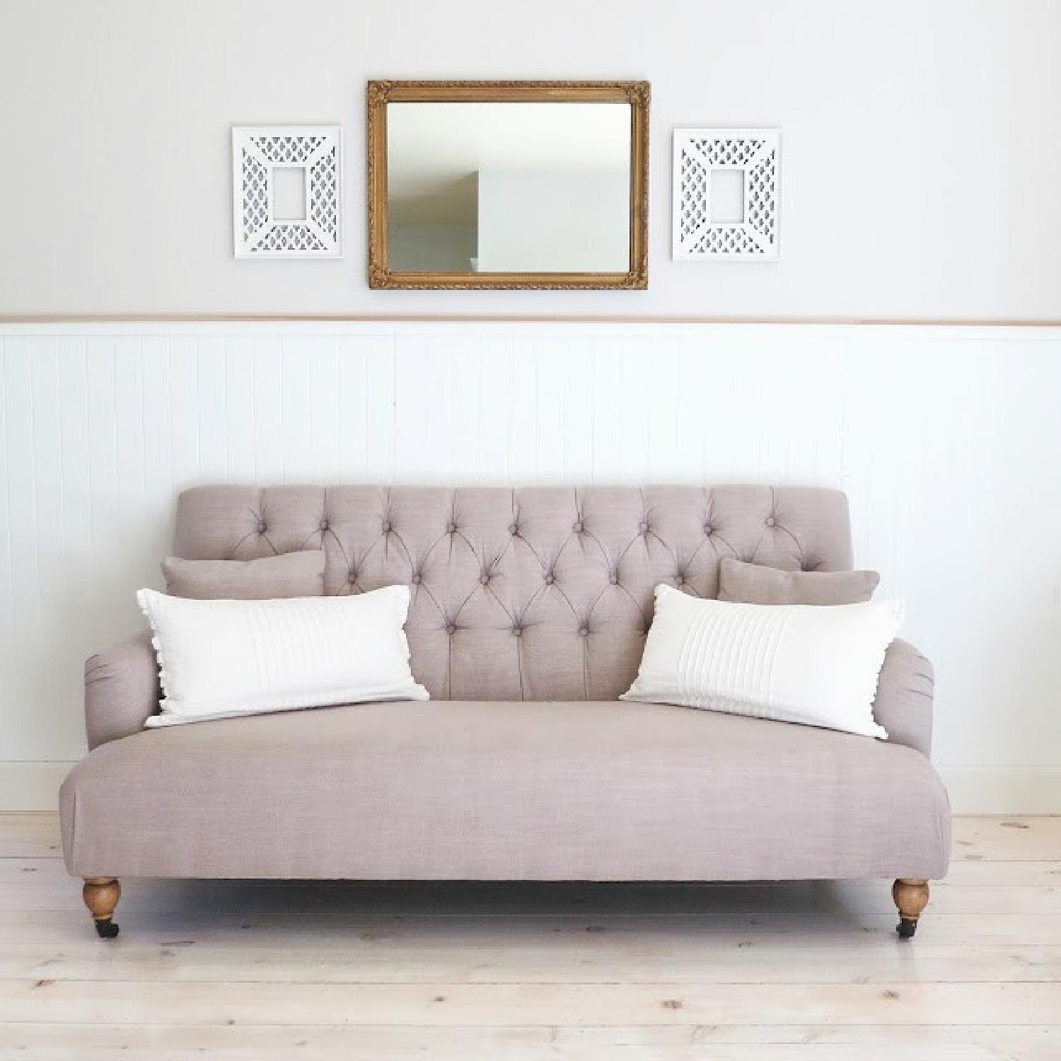 Home Decorators Watkins Linen Sofa - image-3