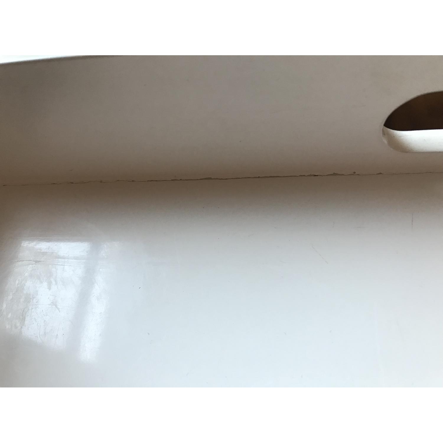 West Elm Lacquer Butler Tray & Stand - image-2