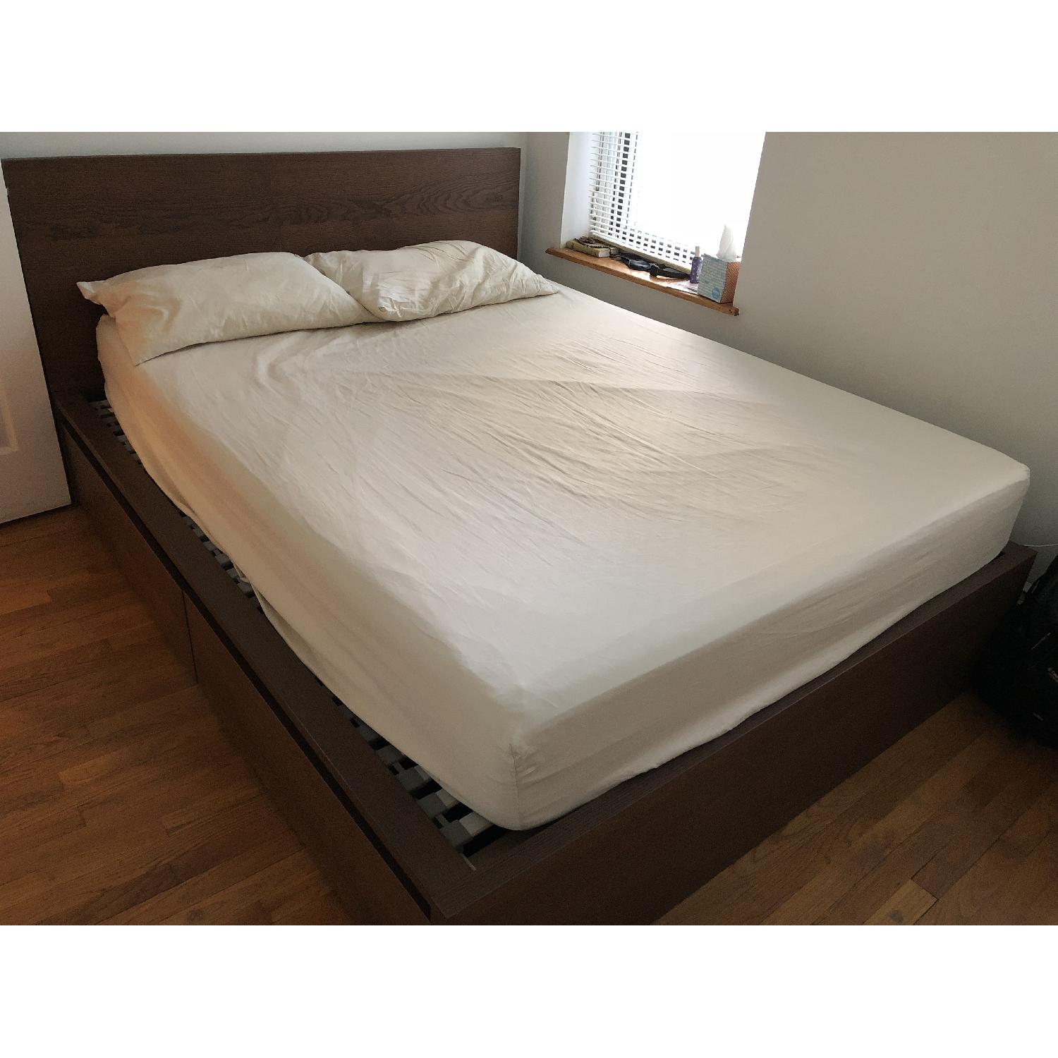 Ikea Malm Queen Bed - image-1