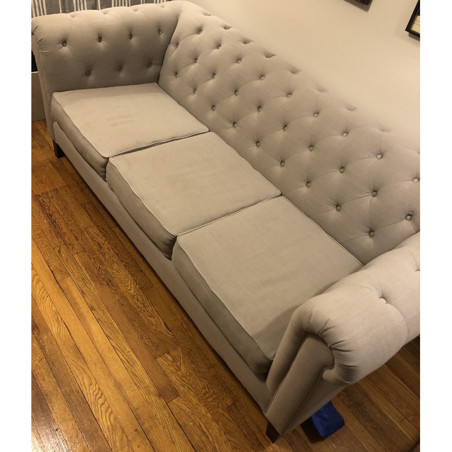 Macy's Chesterfield Sofa - image-3
