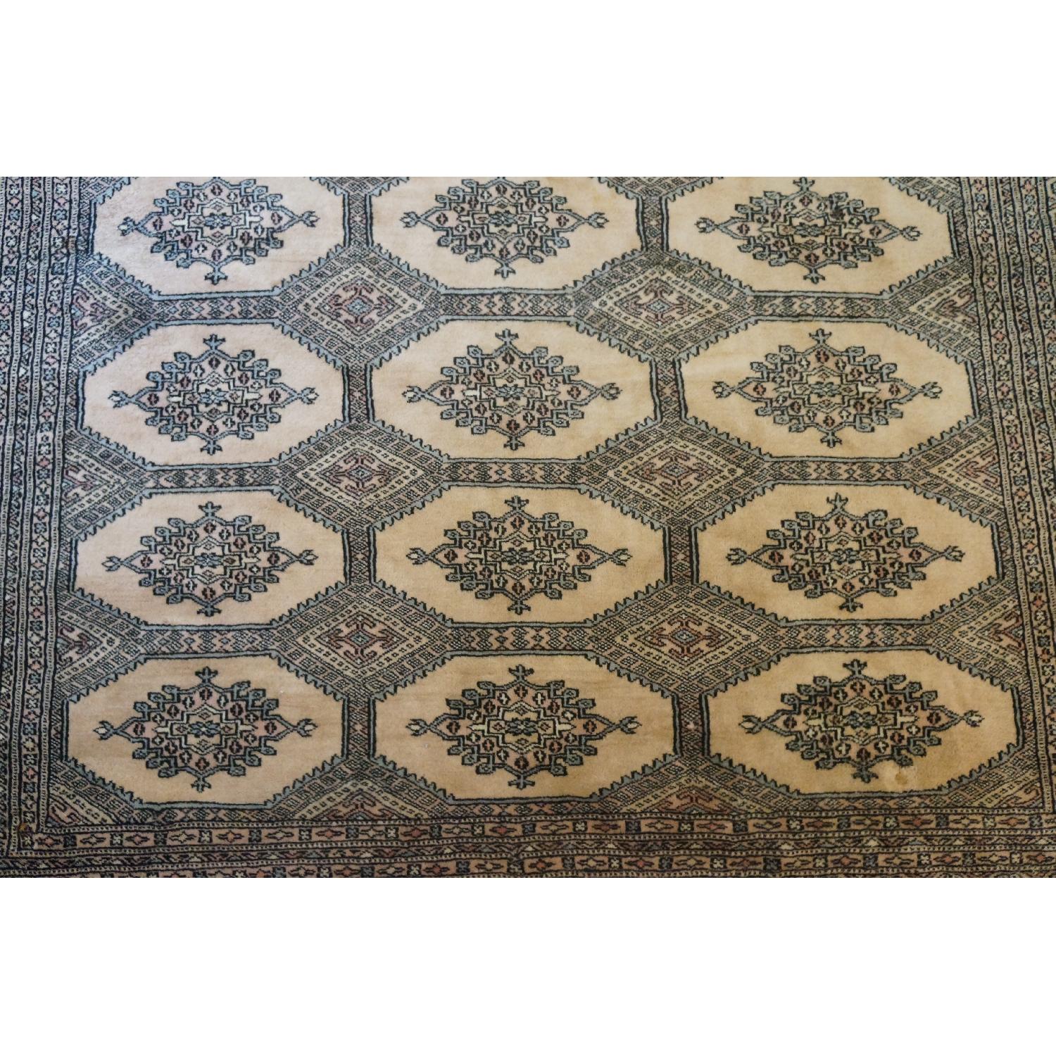 Vintage Uzbek Bukara Rug - image-3