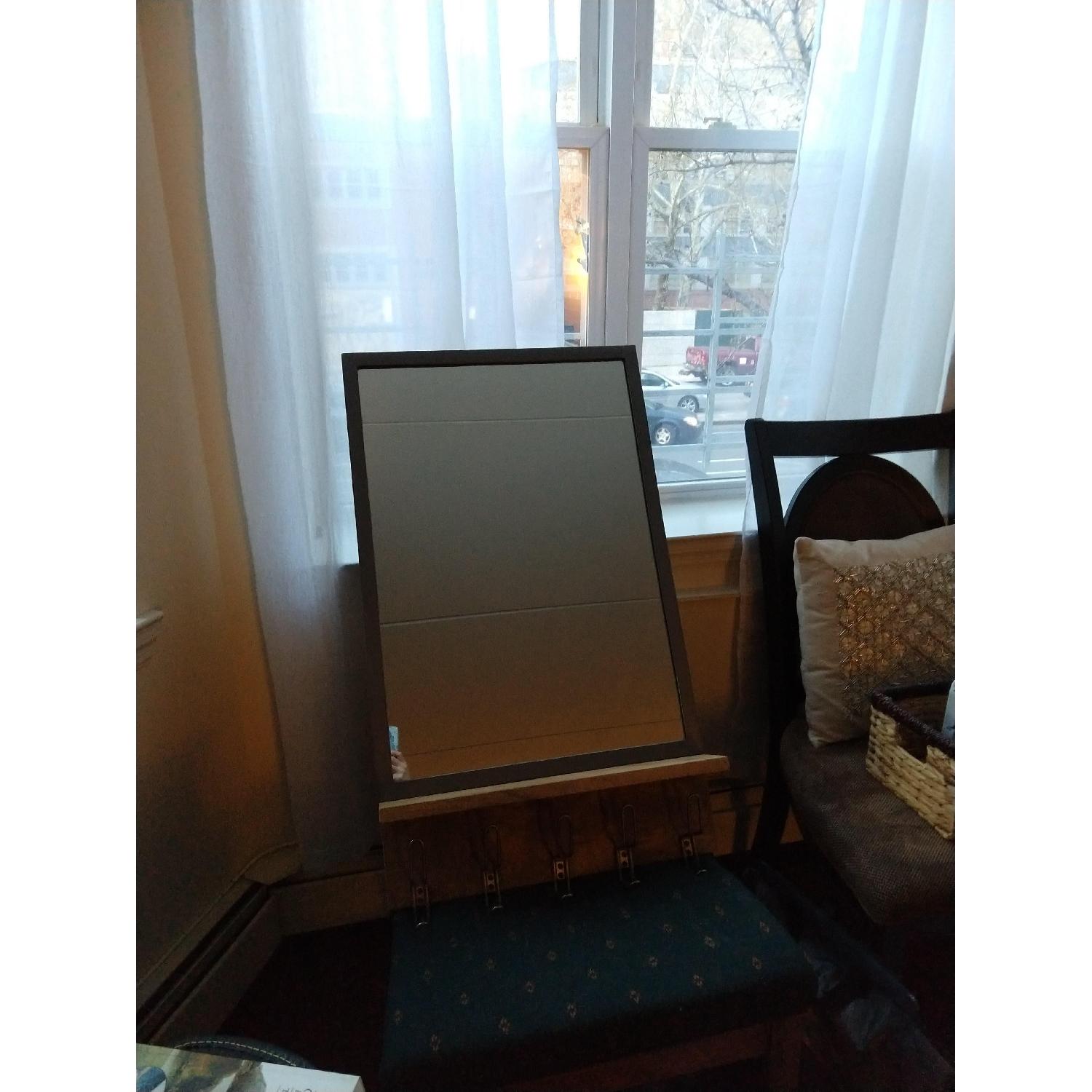 West Elm Industrial Entryway Mirror AptDeco