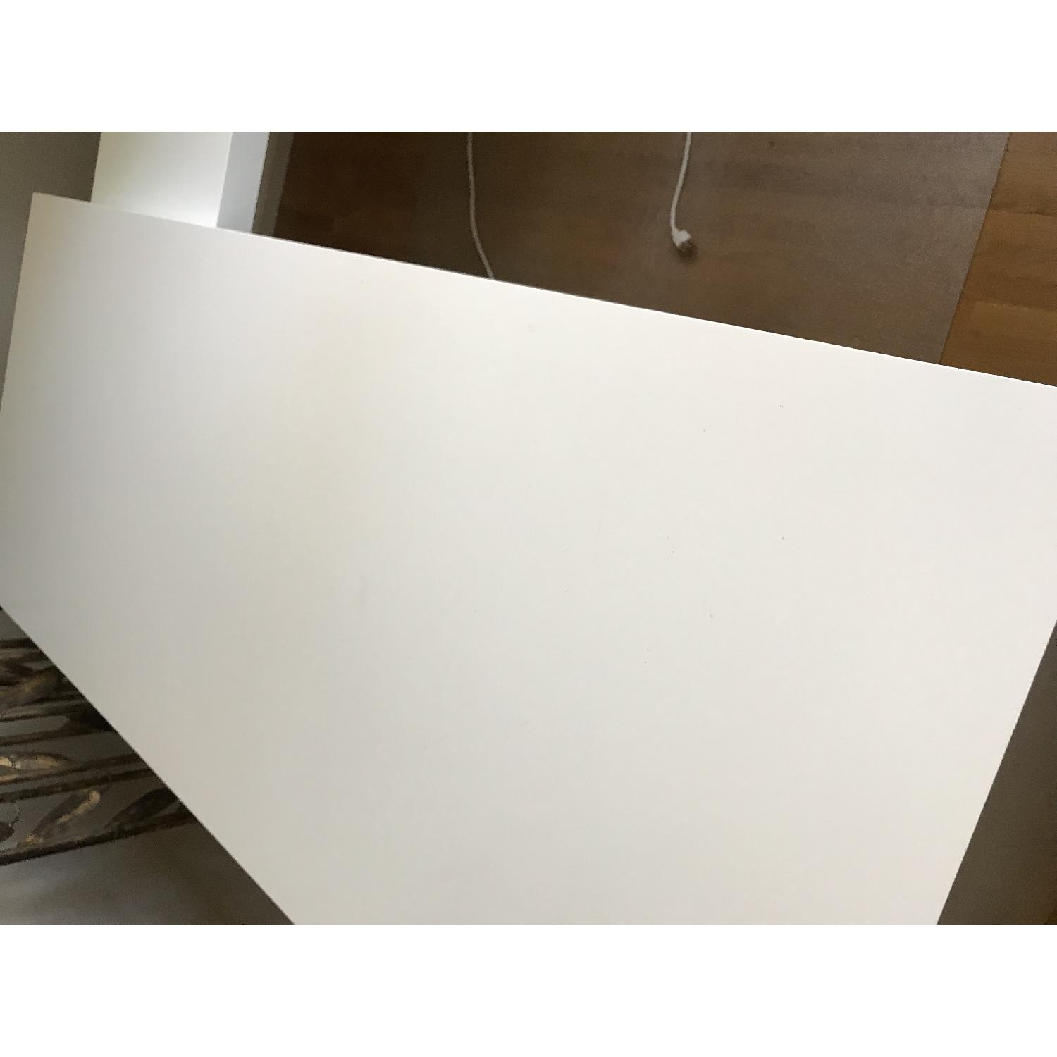 Ikea Malm White Desk w/ Pull Out - image-6
