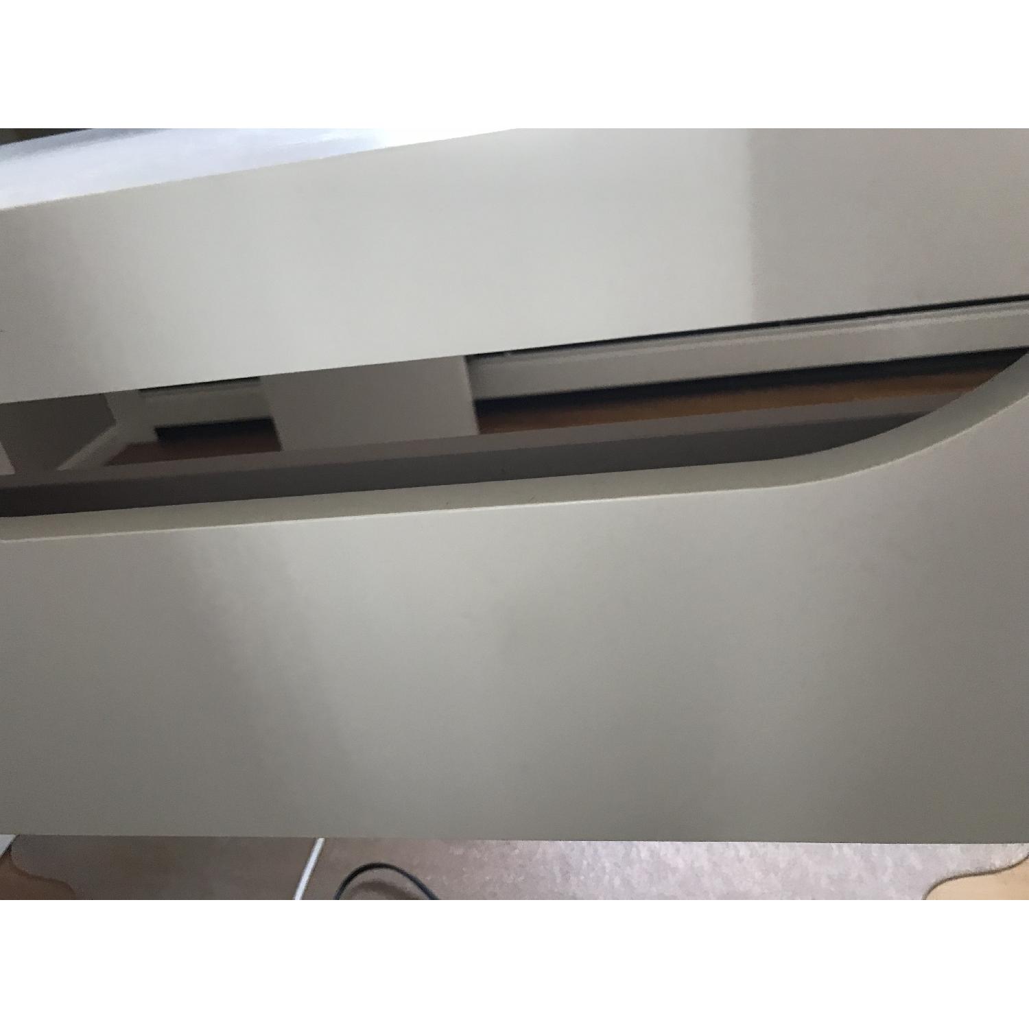 Ikea Malm White Desk w/ Pull Out - image-8